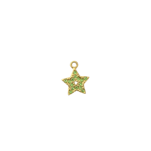 Pendentif Étoile verte